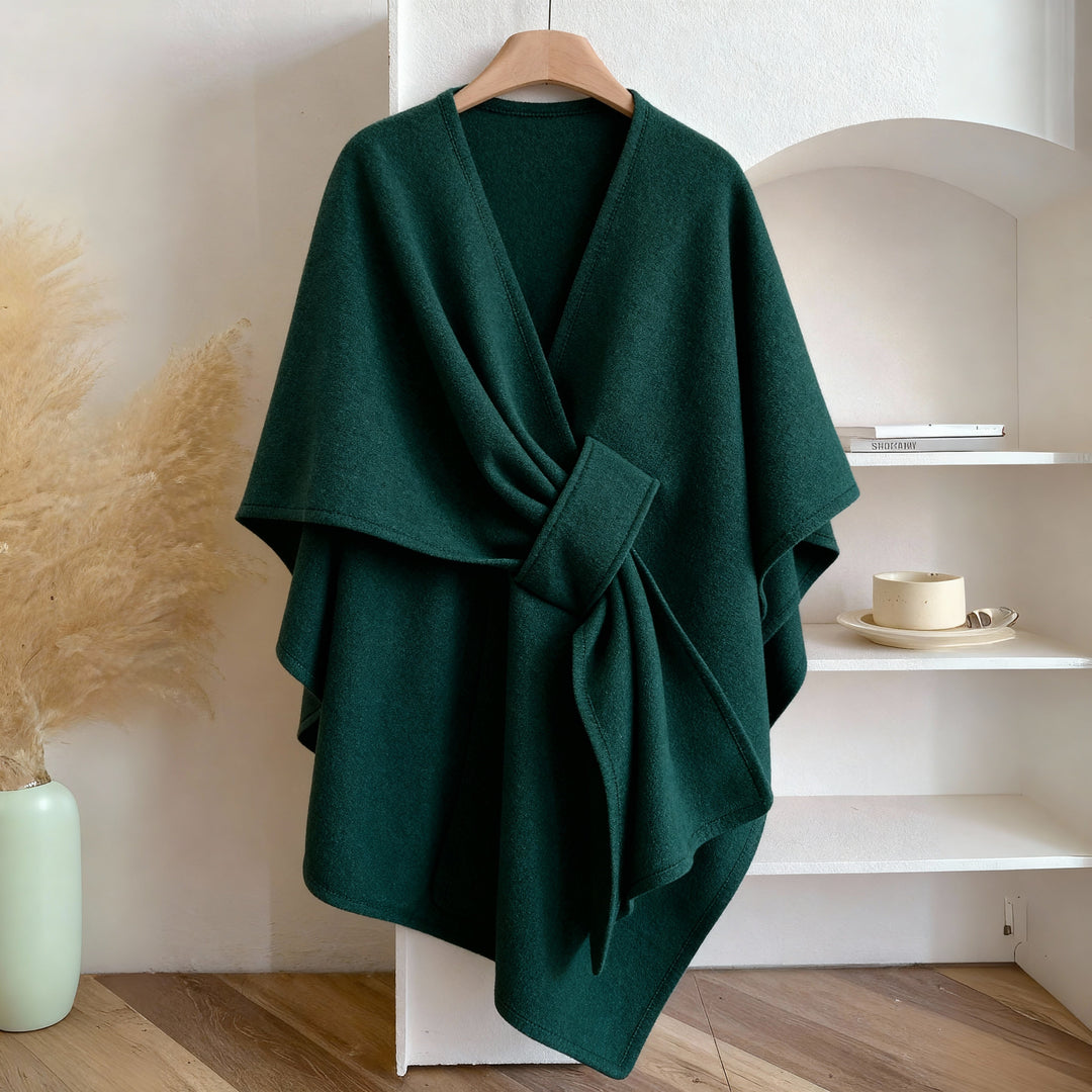Isabelle™ | Écharpe Drape en Fleece – Douceur Enveloppante & Élégance Naturelle