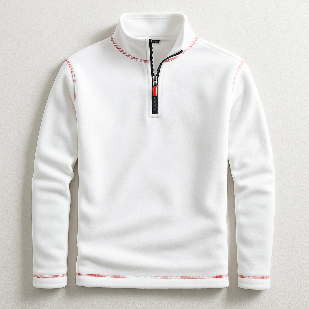 ParisPeak™ | Pull Polaire Quarter-Zip Doux