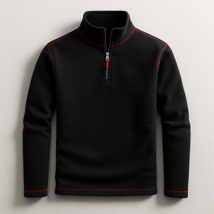ParisPeak™ | Pull Polaire Quarter-Zip Doux