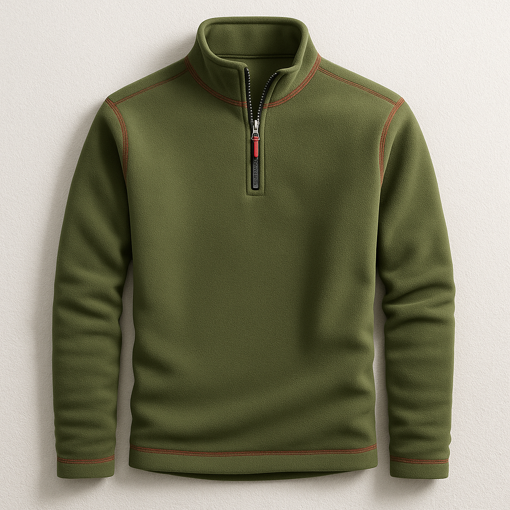 ParisPeak™ | Pull Polaire Quarter-Zip Doux