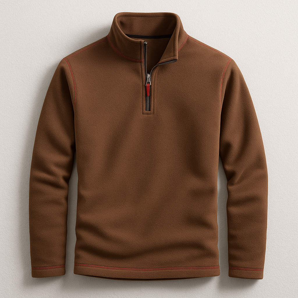 ParisPeak™ | Pull Polaire Quarter-Zip Doux