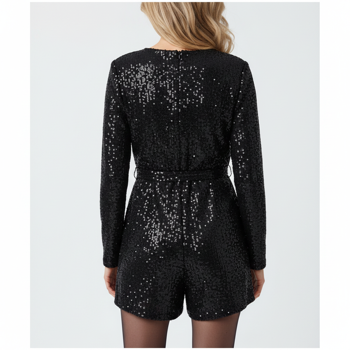 ParisPeak™ | Combinaison Élégante À Décolleté En V